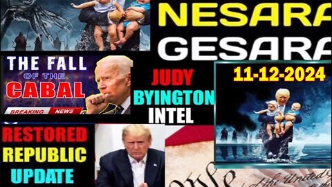 BIDEN Sabotage Internet, Brunson Case, Fema Camps - Judy Byington Update11/12/2024