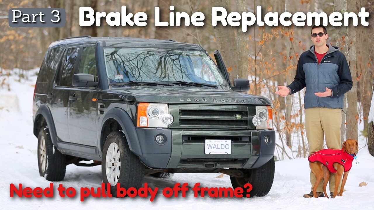 Replacing Brake Lines, Will NEVER Rust Again! [Land Rover Part 3]