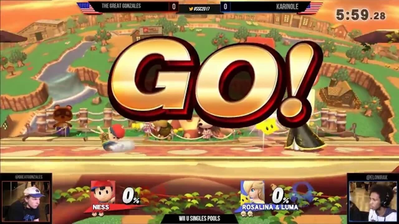 The Great Gonzales (Ness) vs. Karinole (Rosalina) - Wii U Singles Pools - SSC2017