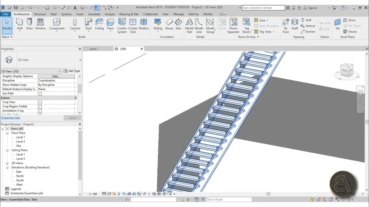 Glass Railing in Revit Tutorial