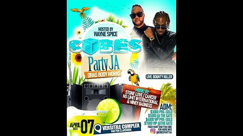 Cubes Partyja Bounty killer Wayne Spice