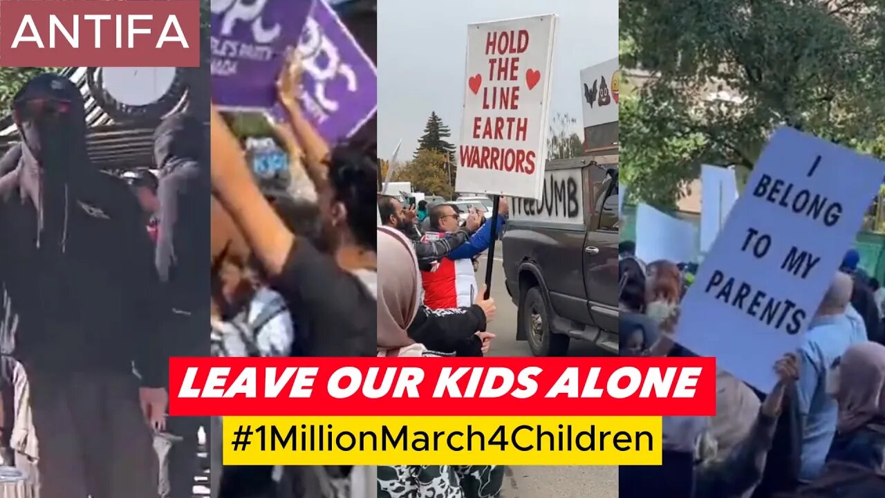 LEAVE OUR KIDS ALONE #1MillionMarch4Children Great turnout in Saint John, NB! Compilation