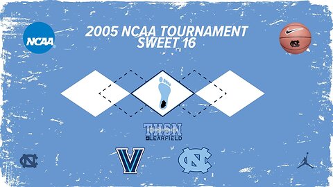 3.25.2005 Carolina vs Villanova (THSN Synced + Pregame & Postgame)