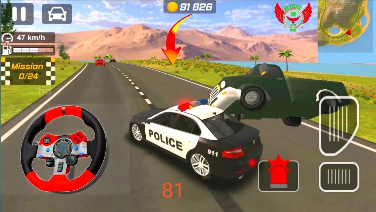 HD police vs gari game #781 police Gameplay Best Car Games Drift Gari Driving 2023 Android