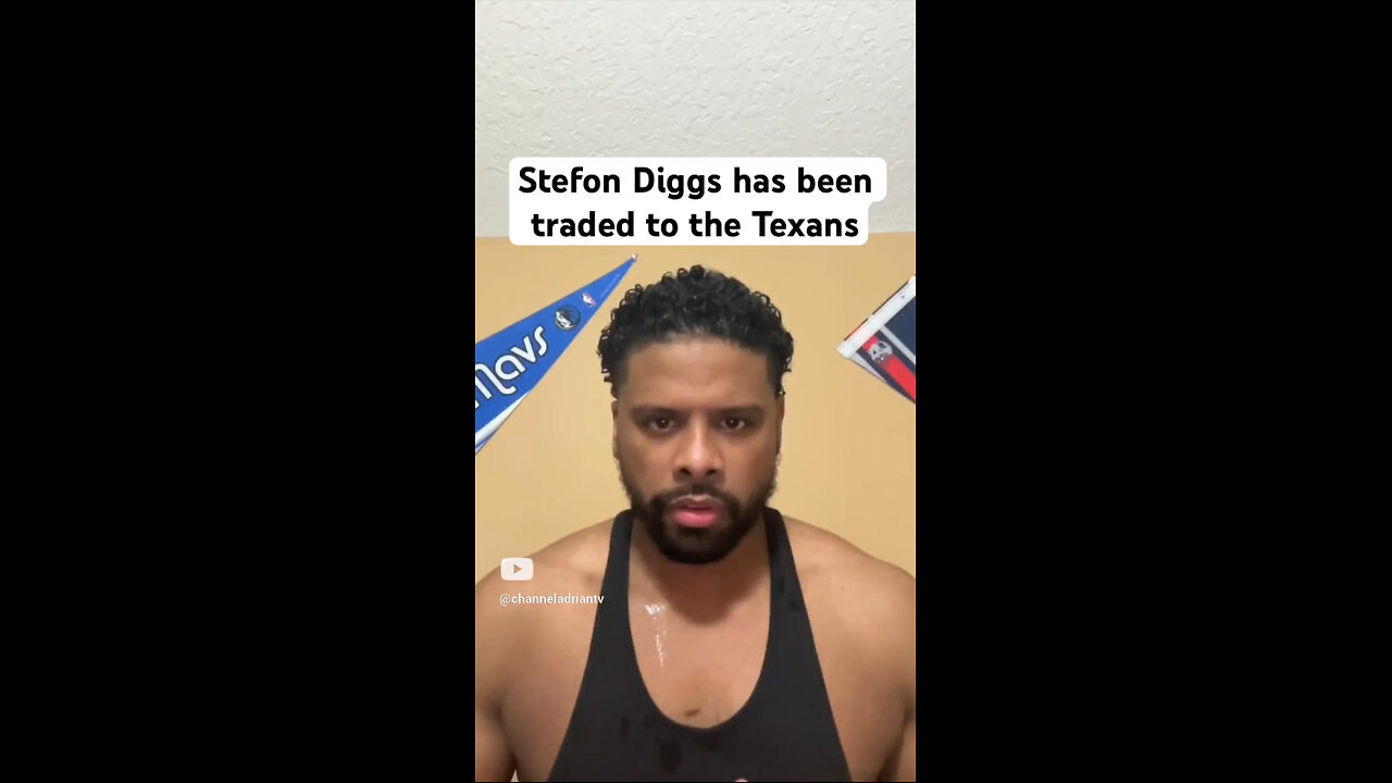 Stefon Diggs has been traded to the Texans