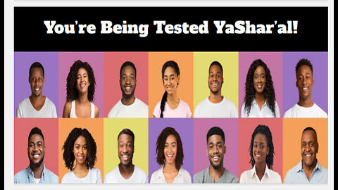 "You're Being Tested YaSahr'al!"