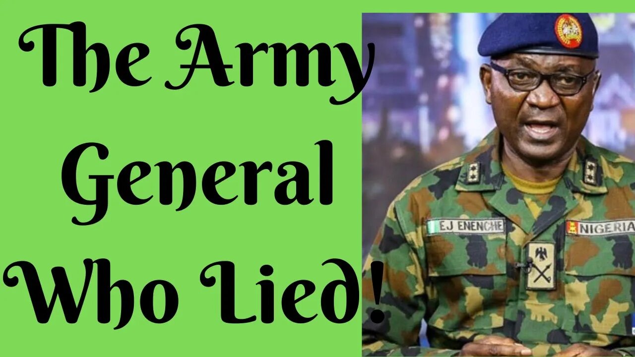 The Army General Who Lied!