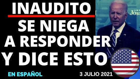 🔴BIDEN SE NIEGA A RESPONDER ESTO