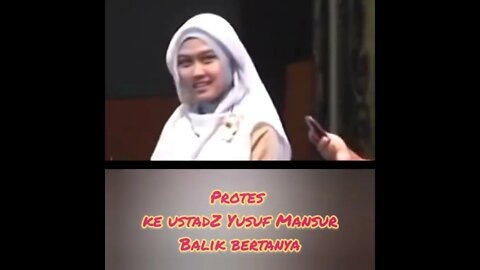 Protes Ke Ustadz Yusuf Mansur Balik di tanya Part 3