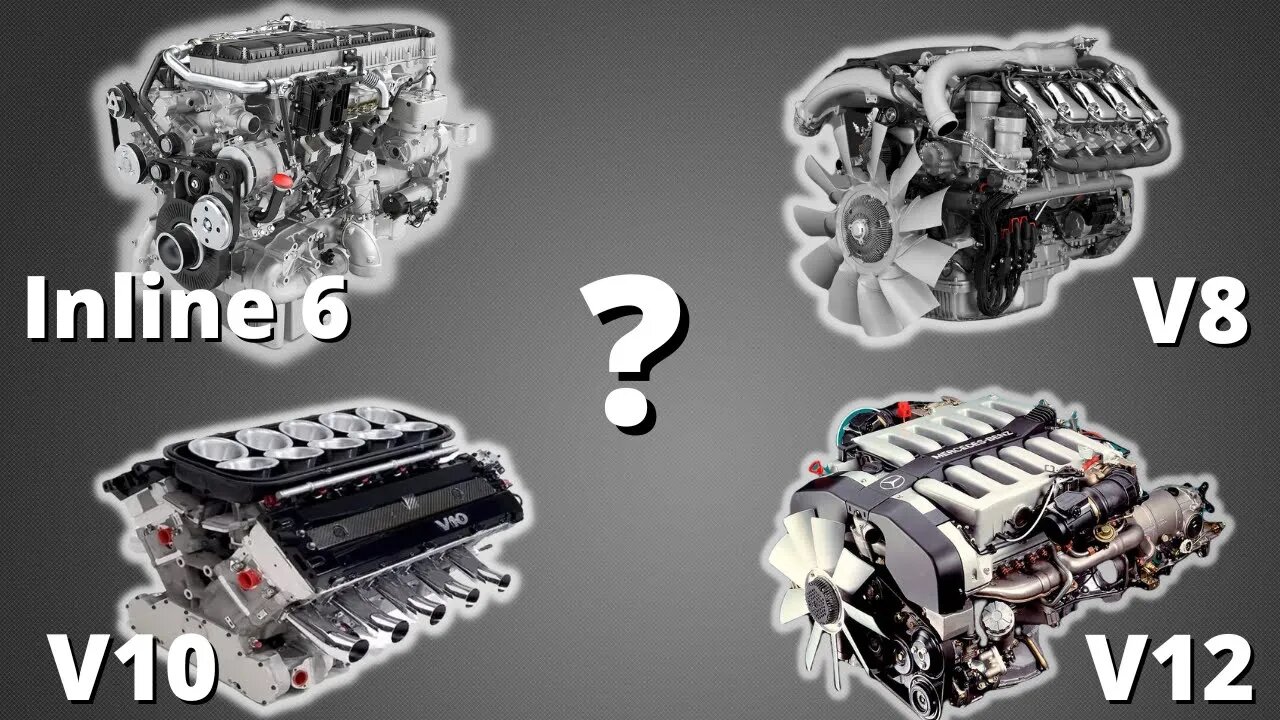 The Best Type of Truck Engine - Inline 6 vs. V8 vs. V10 vs.V12?