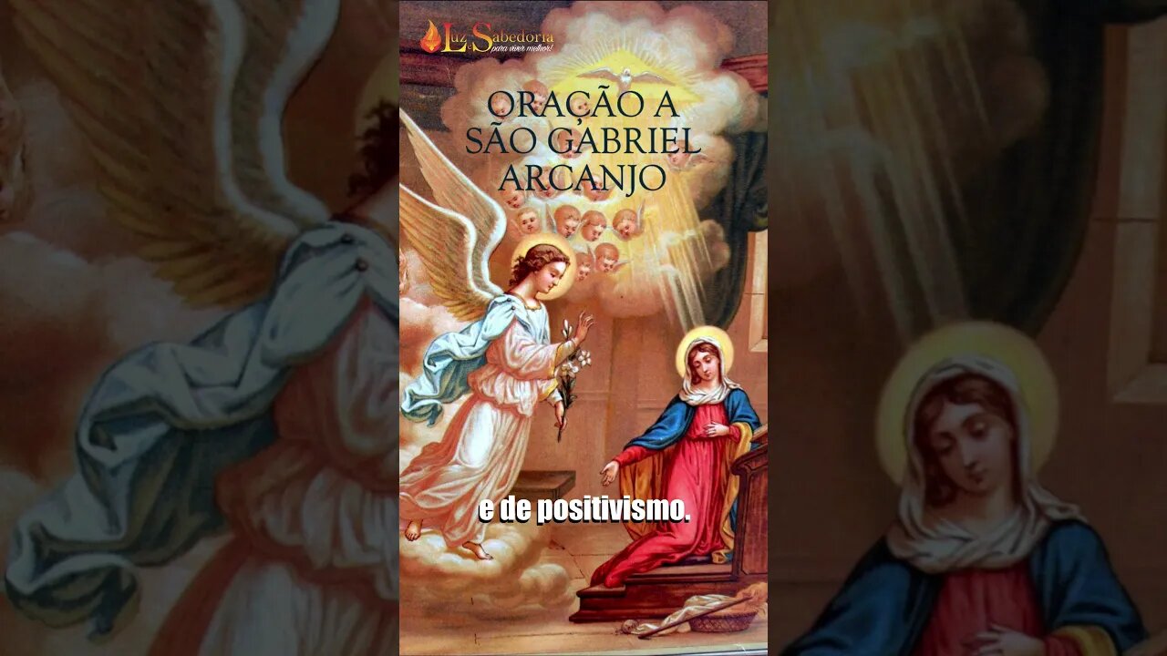 RECEBA BOAS NOTÍCIAS INVOCANDO O ARCANJO SÃO GABRIEL