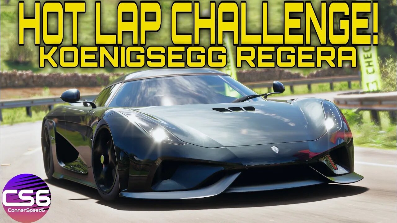 Koenigsegg Regera Hot Lap Challenge - Forzs Horizon 5 HLC Gameplay