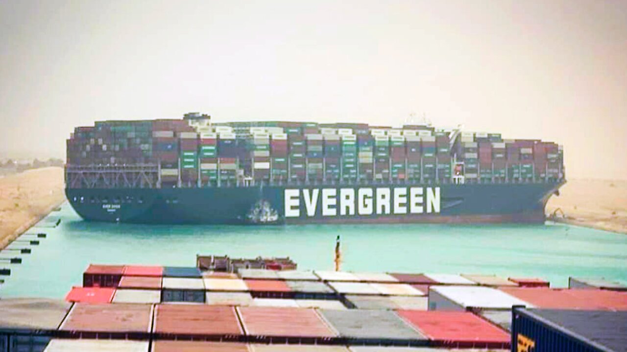 The Secret Contents of Ever Given - Evergreen Container Ship