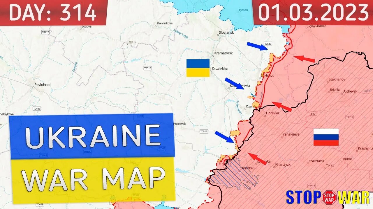 Ukraine war map: Success near Kreminna. A new attack on Kharkiv in 2023?