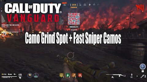 Call of Duty Vanguard Zombies Camo Grind Spot + Snipers Easy Golden Viper