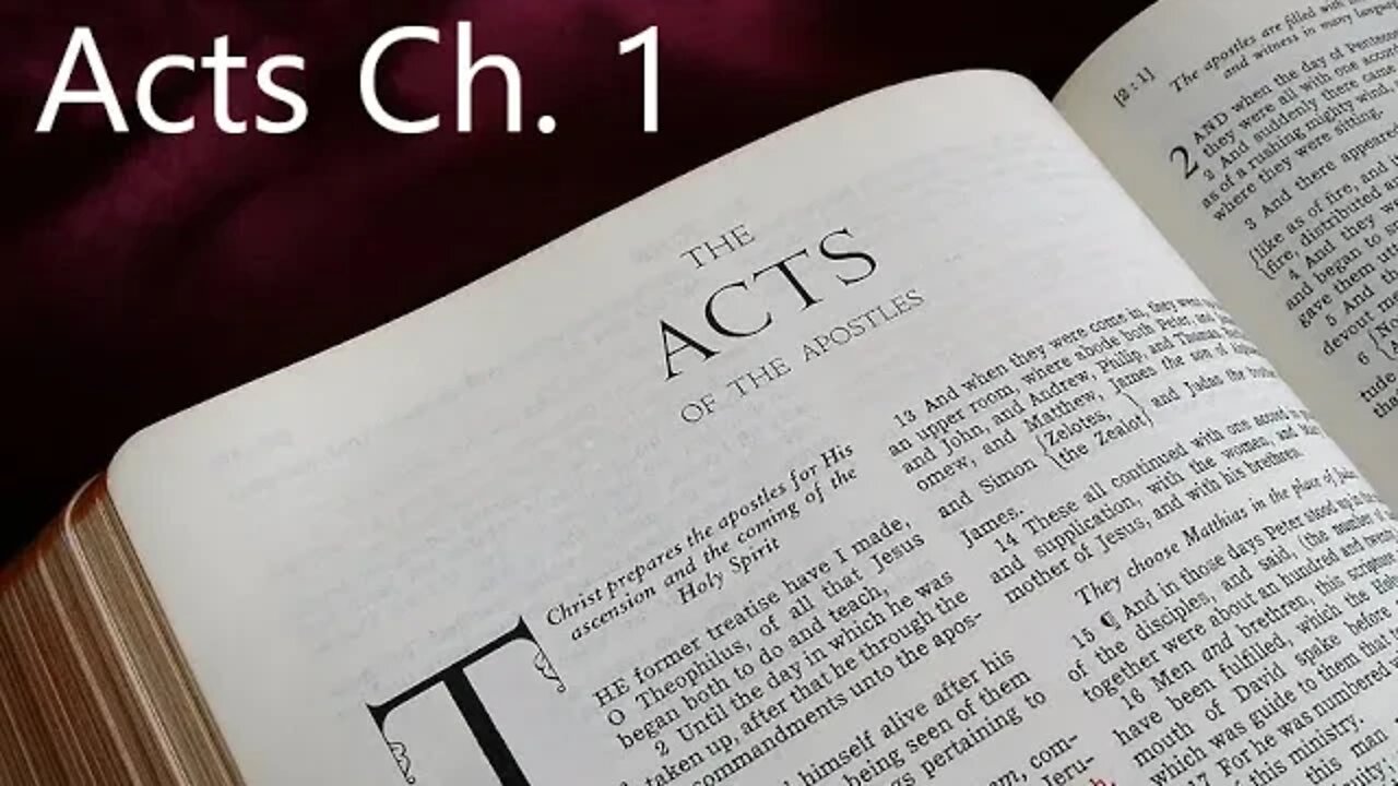 Acts Chapter 1