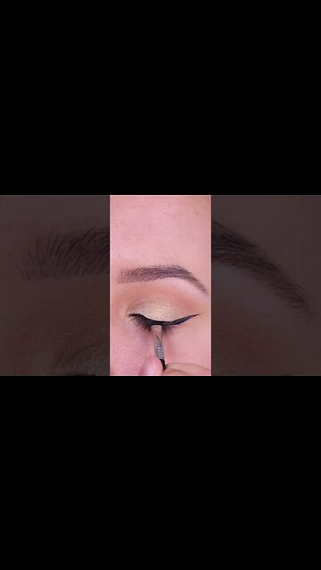 Easy everyday eye look for work or school #shorts