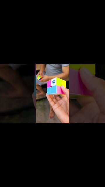 2x2 rubik's cube solved in 1 sec challenge 2022😱#shorts #cube #viral #trending #youtubeshorts #trend