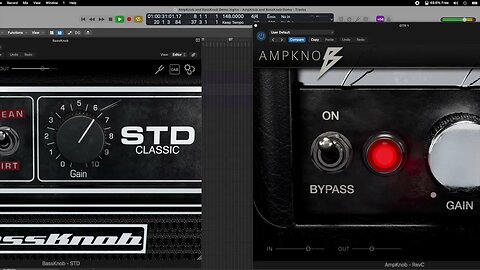 QUICK #bogrendigital AmpKnob & BassKnob Demo