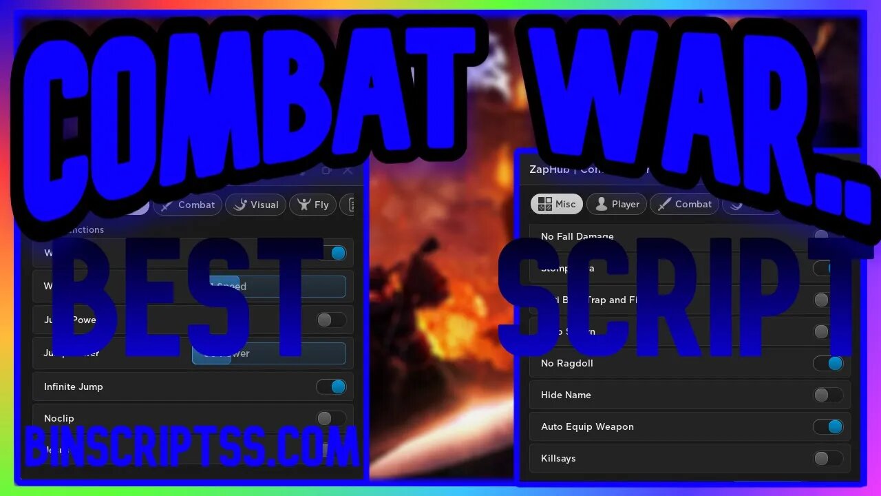 ROBLOX Combat Warriors Script - LOTS OF FEATURES *PASTEBIN 2023*