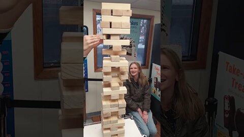 The most intense Giant Jinga Game I've been in