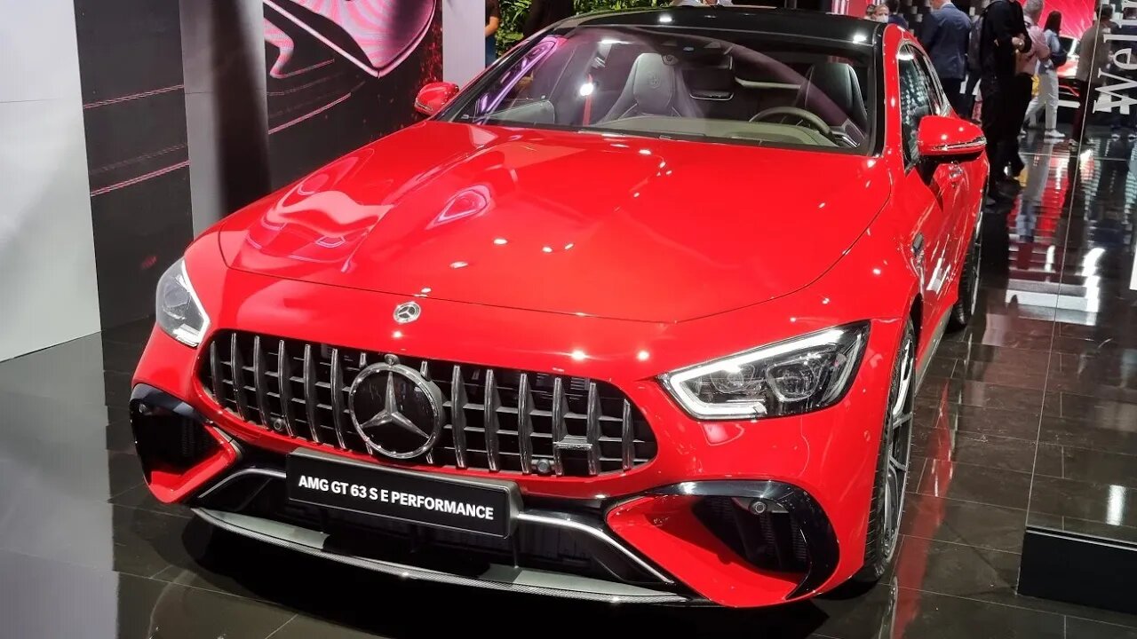 843 HP Mercedes GT63S E Performance in stunning 4k 60p at IAA Munich