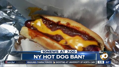 NY banning hot dog carts?