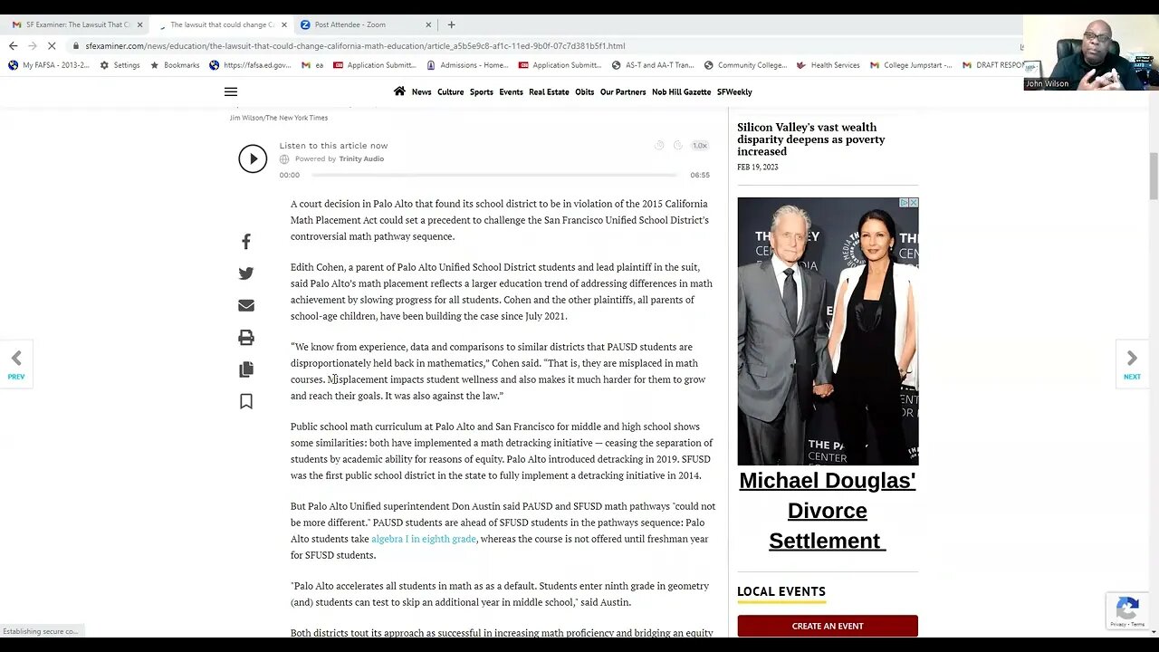 PAUSD Lawsuit Opposes Equity Math