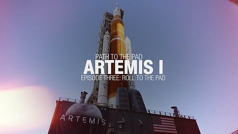 Artemis I Path to the Pad- Roll to the Pad