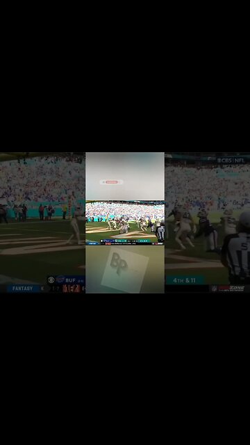 Big Block Punt in the Worst way.