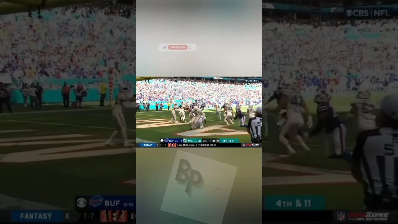 Big Block Punt in the Worst way.