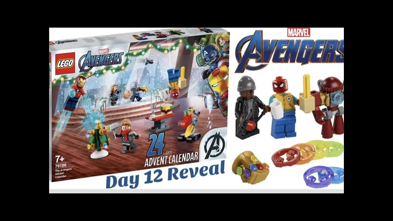 Lego MARVEL AVENGERS Advent Calendar 2021 (#76196) - Day 12 Reveal - By Rodimusbill