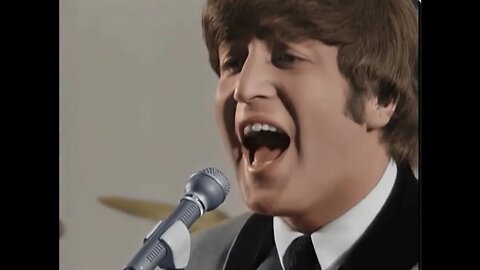 The Beatles - Tell Me Why (live) [COLORIZED, CENSORED]