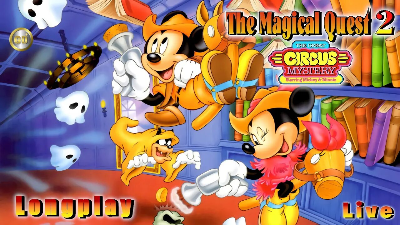 [🔴Live] The Great Circus Mystery: Starring Mickey & Minnie [Longplay]