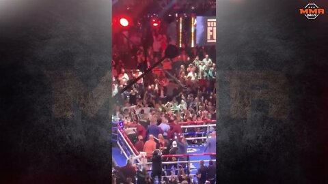 Tyson Fury celebrates his KO win over Deontay Wilder in the Trilogy