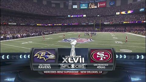 Super Bowl XLVII Ravens vs 49ers