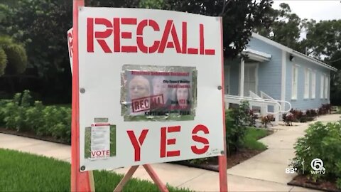 Sebastian city council recall election