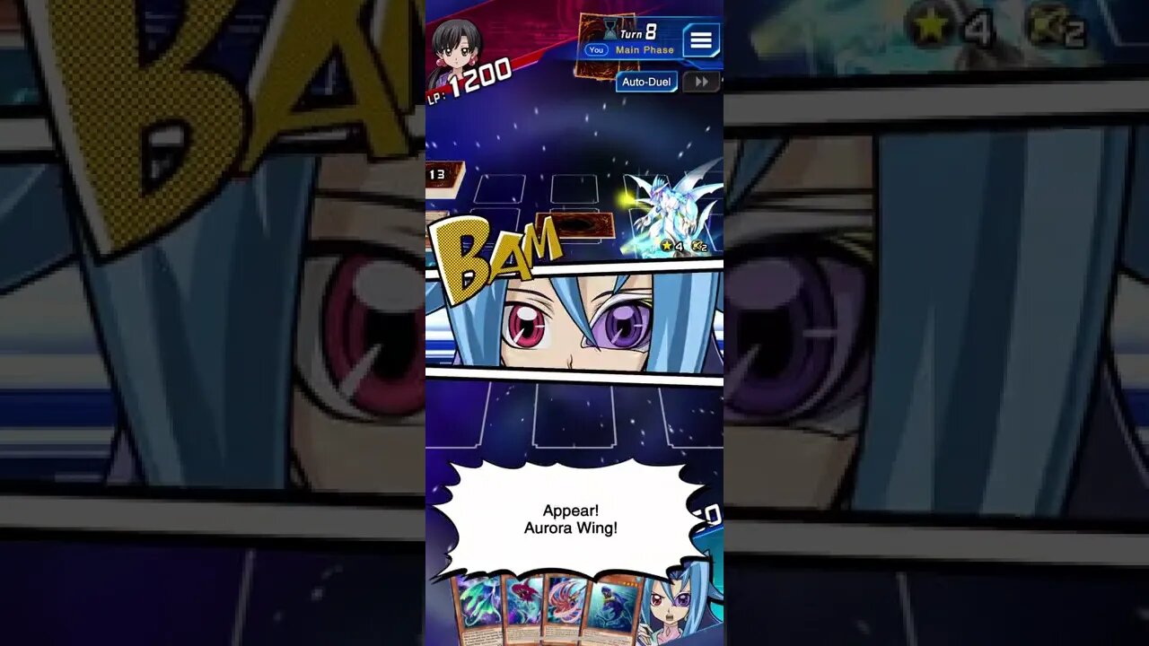 Yu-Gi-Oh! Duel Links - Aurora Wing x Rio’s Voice Line (Card Dialogue)