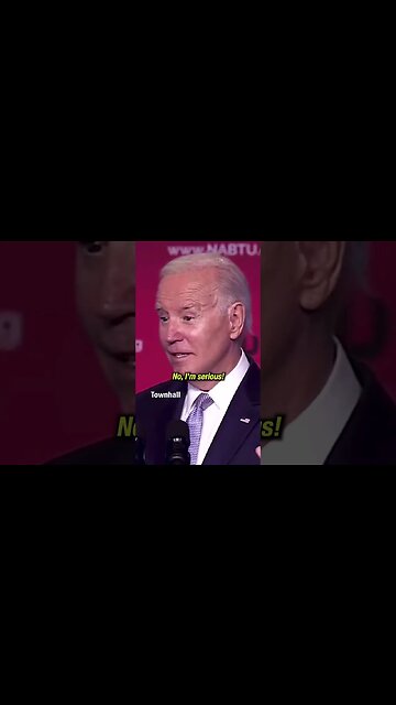 Did you know what a supply chain was two years ago? Joe Biden says you didn't.