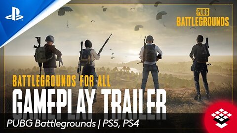 PUBG Battlegrounds F2P Gameplay Trailer PS5, PS4