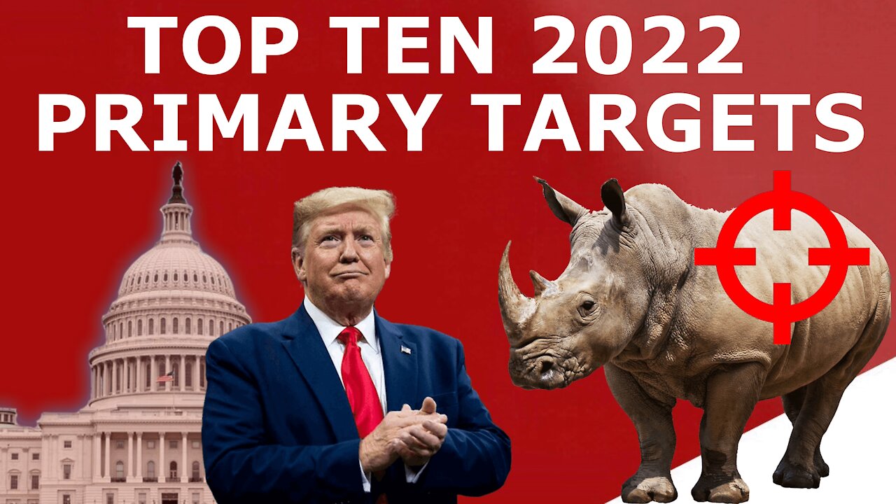 THE RINO ROUNDUP! - How Many of the 'Impeachment Ten' Will Lose Their Primaries?