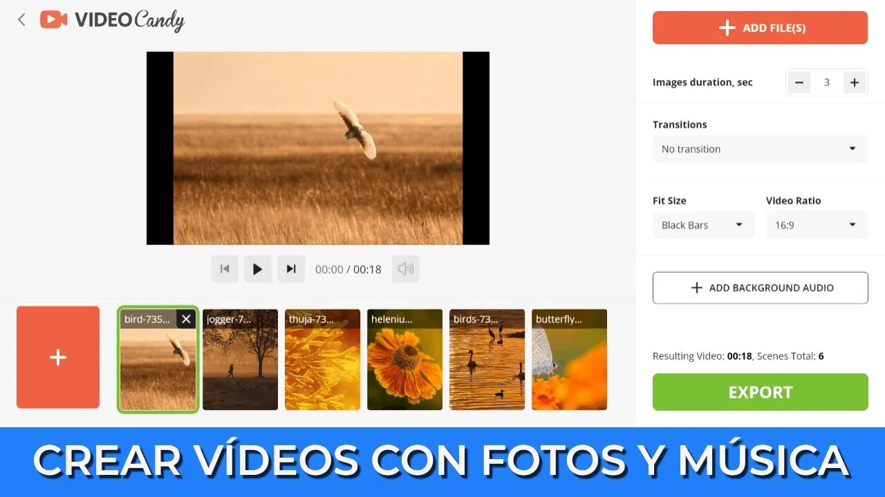 ¿Cómo crear vídeos con fotos y música gratis y fácilmente?