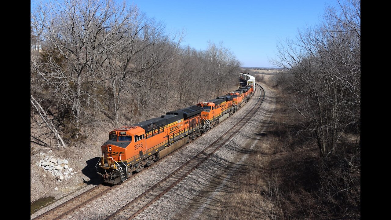 Trains of the BNSF Transcon