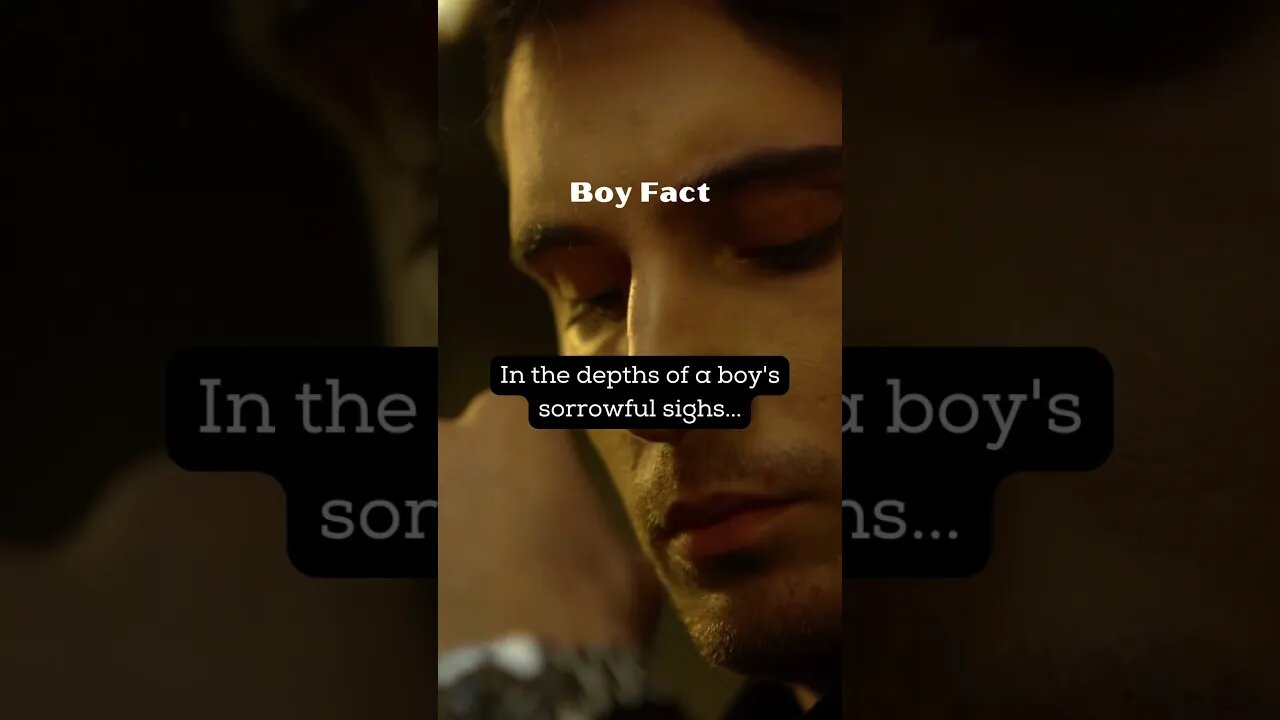 In the depths of a boy's sorrowful sighs #relationships #shorts