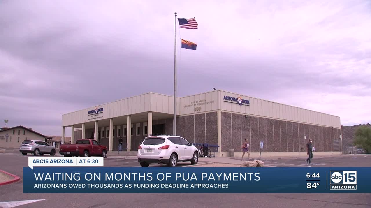 Waiting on months of PUA payments