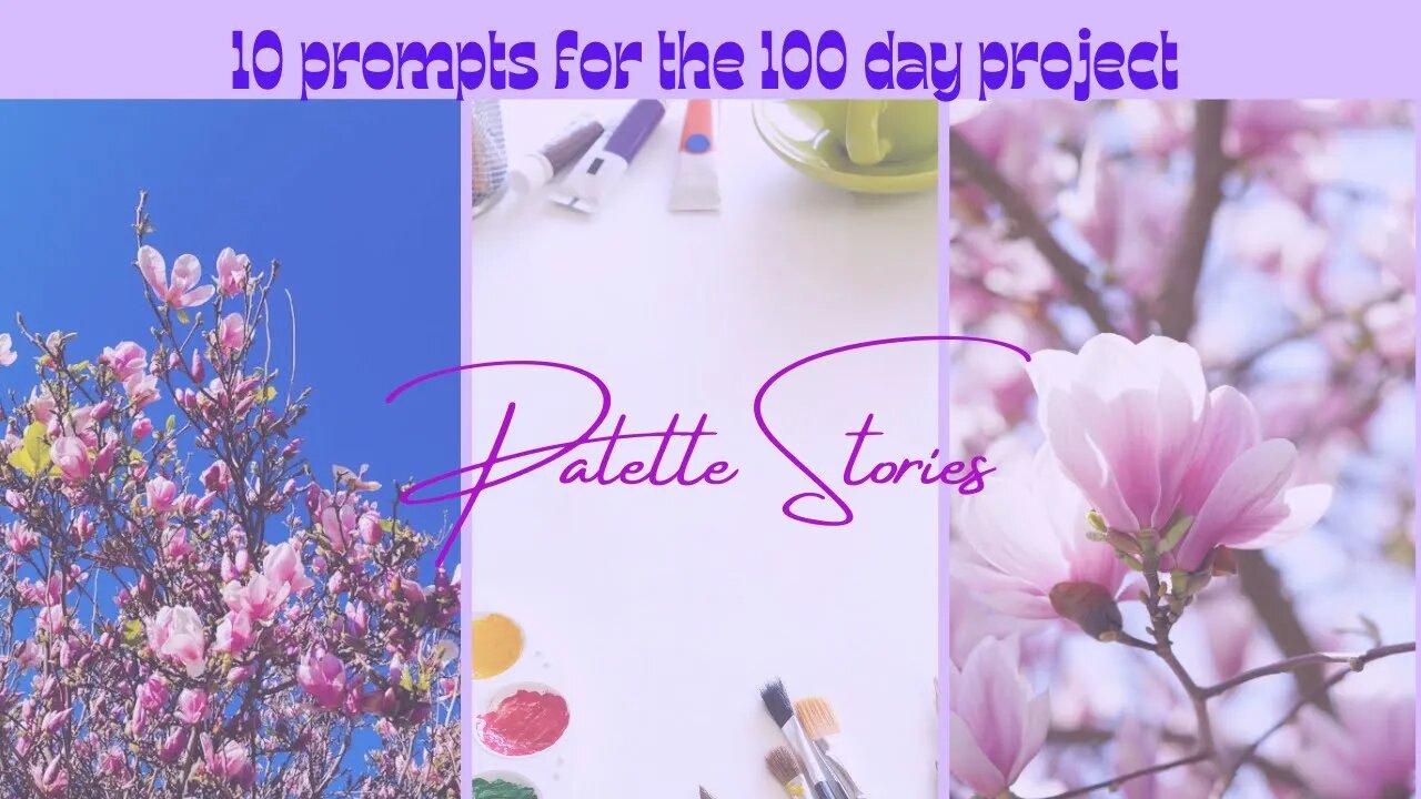 Palette Stories -art/writing prompt #5 #artprompts #writingprompts #the100dayproject #palettestories