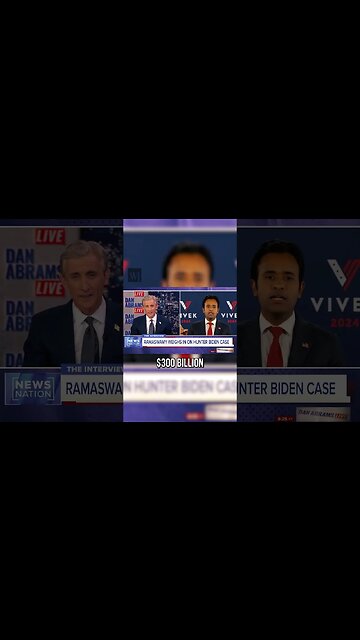 Vivek Ramaswamy Discusses the 'Credible Evidence' In Relation to Hunter Biden's Connections