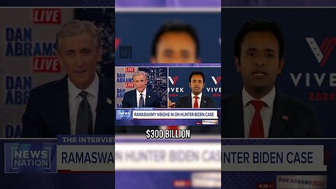 Vivek Ramaswamy Discusses the 'Credible Evidence' In Relation to Hunter Biden's Connections