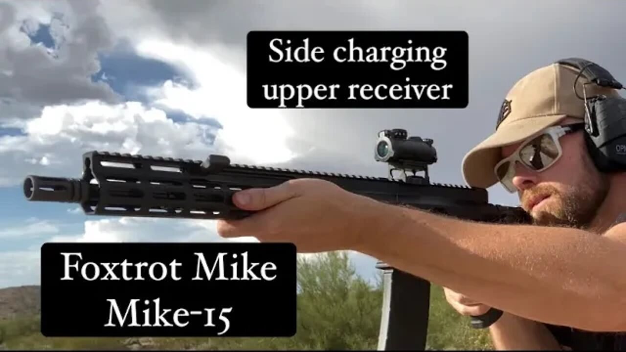 Mike-15 forward side charge upper receiver