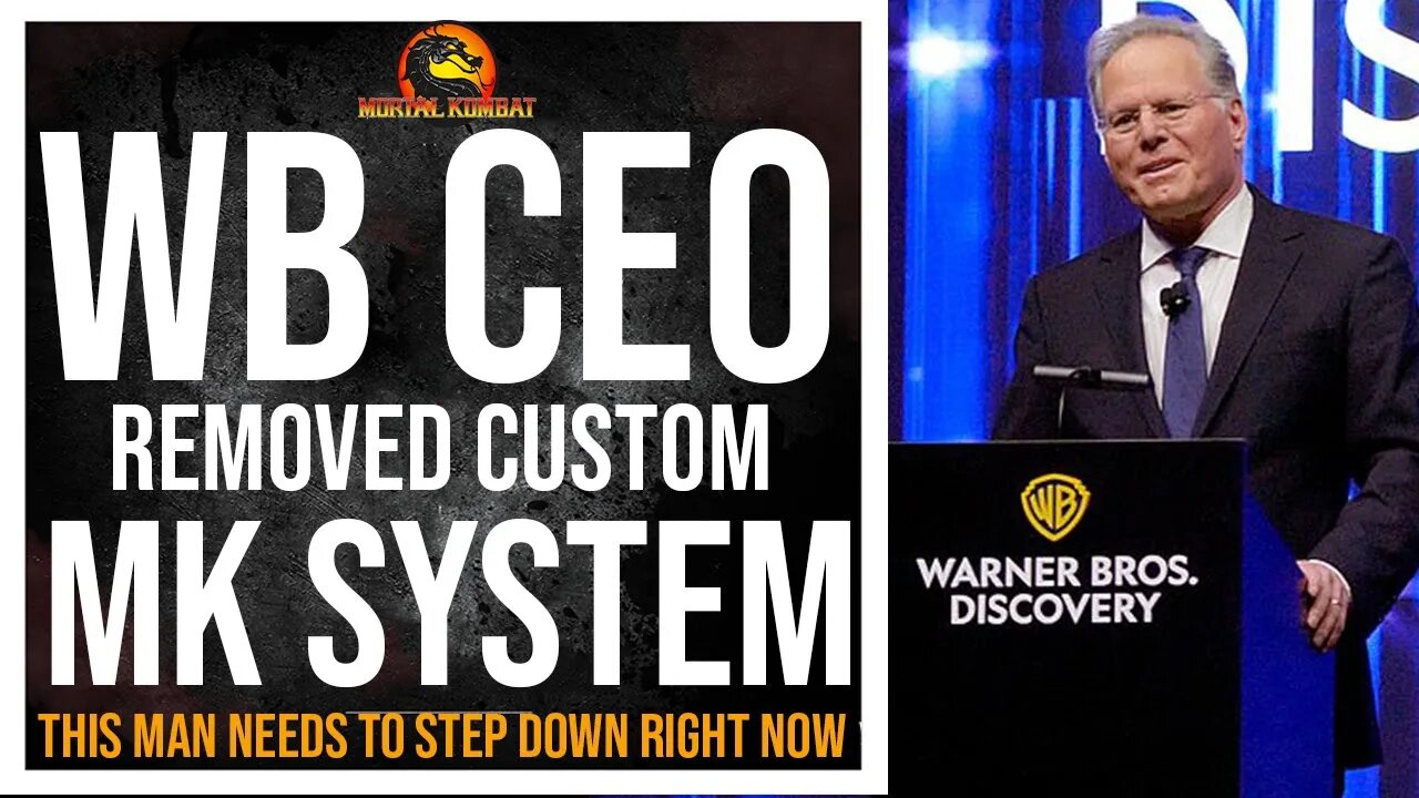 Mortal Kombat 12: WB Discovery CEO REMOVES Customization System Because Of This Reason SMH!